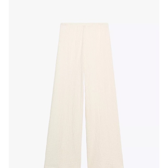 Women's Cream 2pcs Knit Pants with matching vest small vest medium pants - Picture 8 of 9